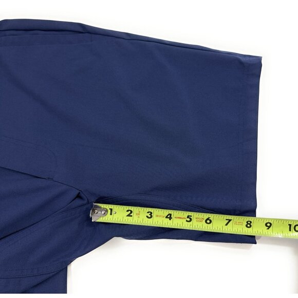 Rhoback Mens Looper Delta Golf Shorts Size 32 Performance Chino Navy - Picture 10 of 10